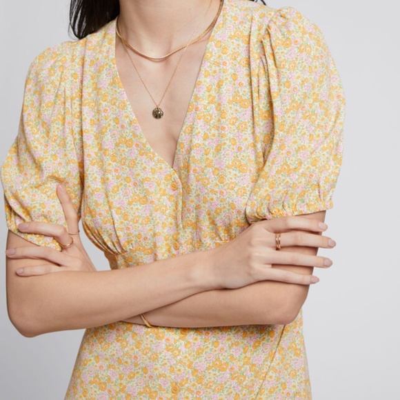 &other story Printed Buttoned Mini Dress - Picture 3 of 5